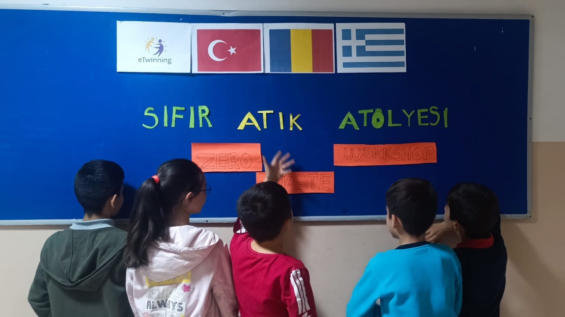 eTwinining Proje Çalışmalarımız:SIFIR ATIK ATÖLYESİ (ZERO WASTE WORKSHOP)
