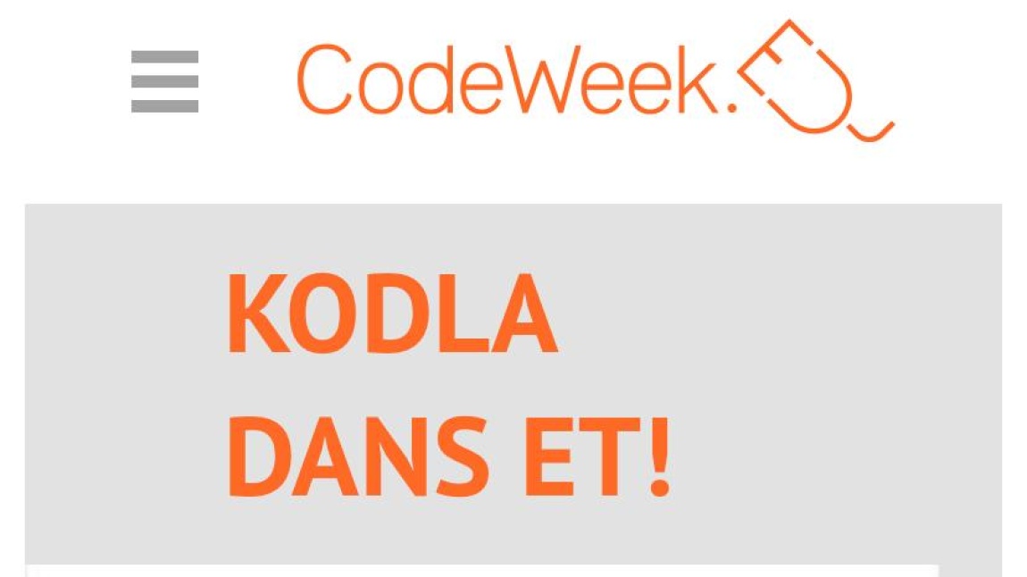 Kod Haftası Codeweek2024 Etkinliğimiz